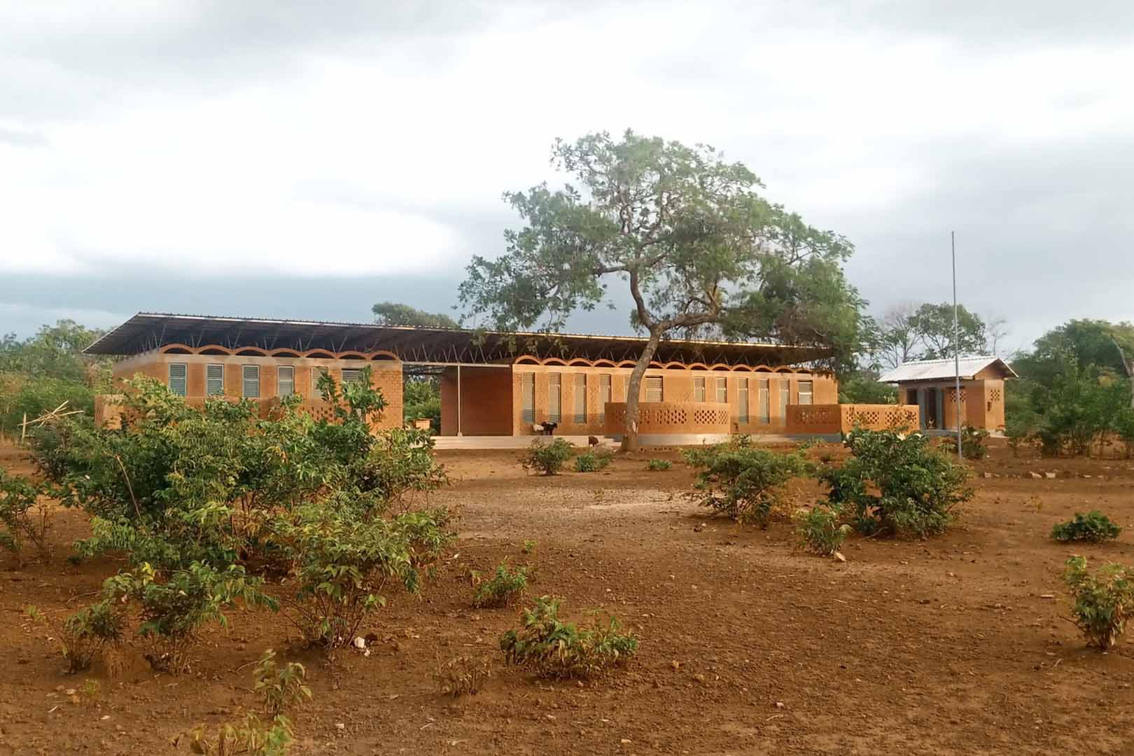 School built in a rural area