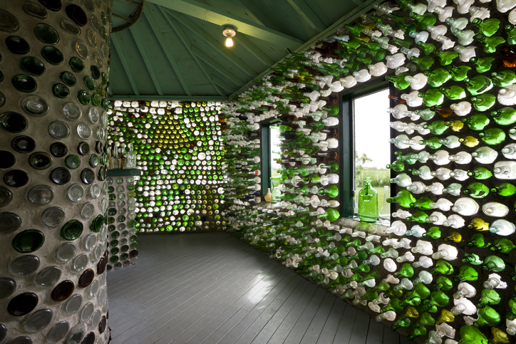 Recycled Bottle House, Alternative Building